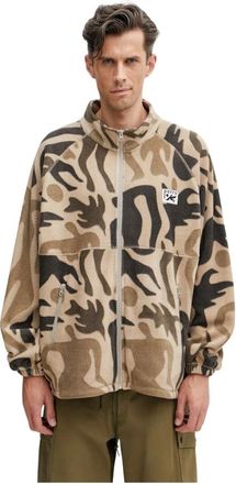 by Parra Chaqueta de Forro Polar Just Like Heaven - Sweatshirts & Hoodies - Hombre - Beige - XL