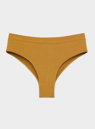 Miiyu Womens Stretch ultra-comfortable Brazilian panty Organic cotton & TENCEL TM modal
