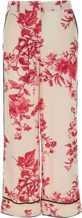 Liu Jo Geprinte Satijnen Broek - Dames - Pyjama - Veelkleurig - L - Satijn - Nachtkleding