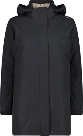 F.lli Campagnolo Parka con capucha Zip - Sport - Mujer - Gris - 2XL