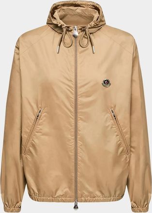 Moncler Hooded Wind-Resistant Jacket