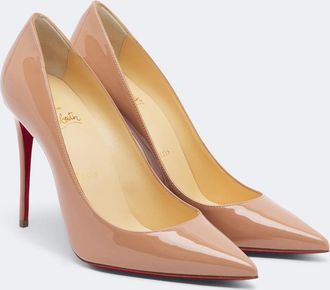Christian Louboutin Kate 100 patent leather pumps
