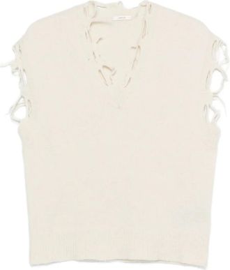 Haikure Top con effetto vissuto - Toni neutri