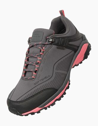 Mountain Warehouse Womens Mountain Warehouse Womens/Ladies Collie Waterproof Running Trainers - Grey - Size: 6