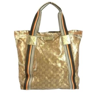 Gucci Pre-owned Tote Bags, female, Yellow, Size: ONE SIZE Pre-owned Vintage Tote Bag