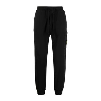 Stone Island Joggers - male - Stone Island - Sweatpants - Black - L - Trousers