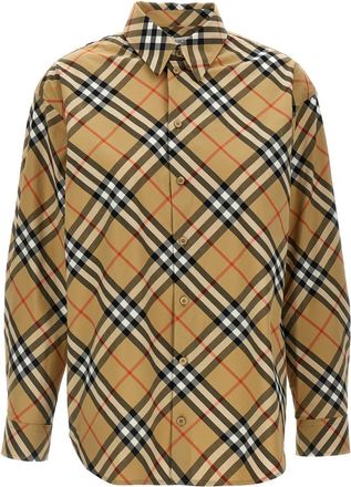 Burberry Beige Check shirt
