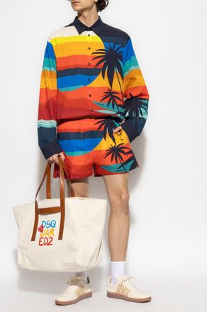 Dsquared2 Shirt Capsule Summer Lovers, Mens, Multicolour