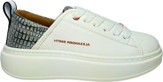 Alexander Smith Eco-Wembley Sneaker - Dames - Sneakers - Wit - 35 EU - Leer - Schoenen