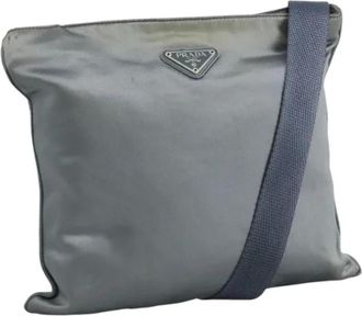 Prada Pre-owned Raso borse-prada - - Pre-owned - Donna - Blu - ONE SIZE