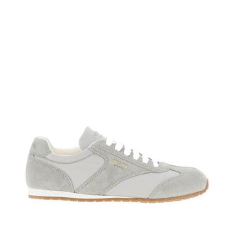 Prada Suede leather and Re-Nylon sneakers Man 7+