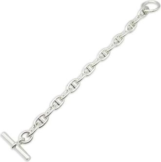 Hermès Bracciale Chaîne dAncre Bless MM anni 2010 - Argento