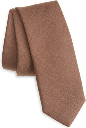 Eleventy Cashmere & Silk Tie in Vicuna at Nordstrom