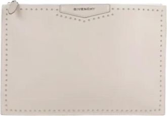 Givenchy Pre-owned Clutches, female, Pink, Size: ONE SIZE Pre-owned Leather clutches