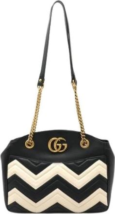 Gucci Pre-owned Shoulder Bags, female, Multicolor, Size: ONE SIZE Pre-owned Leather Tote