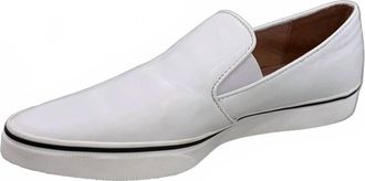 All Black Womens Pt Slip-On Sneak Footwear In White