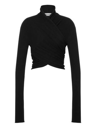Alberta Ferretti virgin-wool jumper - Black