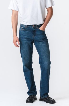 Perform Collection Relaxed Fit Jeans - Donkerblauwe Denim