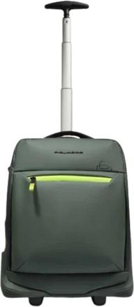 Piquadro Cabin Bags, unisex, Green, Size: ONE SIZE C2Ow Convertible Wheeled Backpack