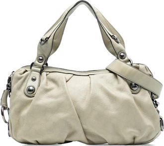 Gucci Pre-owned Gucci Guccissima Icon Bit Satchel Ladies not readable
