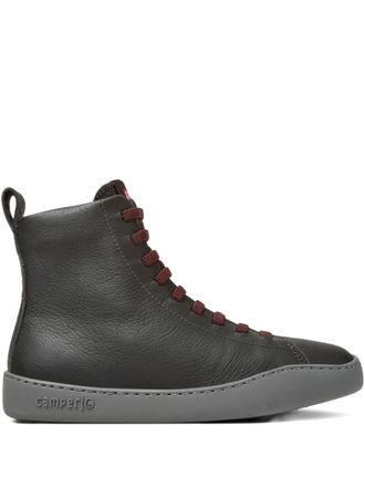 Camper Peu Touring lace-up leather sneakers - Grey