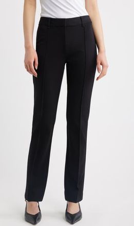 Rag & Bone Sutton Ponte Cigarette Pants in Black at Nordstrom, Size 14