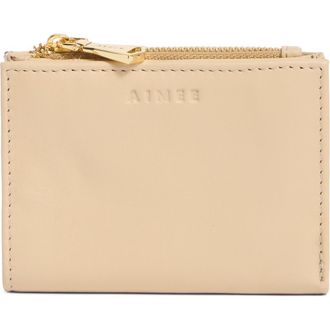 Aim&eacute;e Sutton Bifold Wallet in Driftwood at Nordstrom Rack