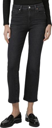 Paige Cindy Black Lotus Slim Straight Jean