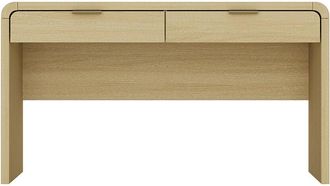 Manhattan Comfort Grace Modern Home Office Desk With 2 Drawers