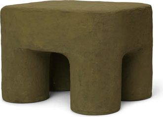 Ferm Living Podo Hocker, khaki