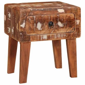 vidaXL Vidaxl - Tavoli Da Fine Multicolore Legno Massello Di Riciclo