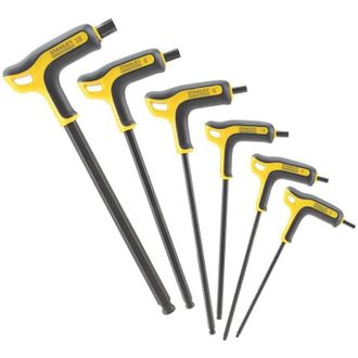 Stanley Juego De Llaves Hexagonales Tipo P St Fm, 6 Piezas - S/69-049-0