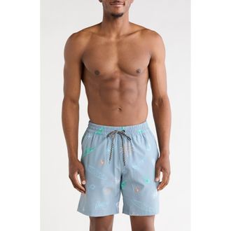 Hurley Surf Shack Volley Swim Trunks in Gladiator Grey at Nordstrom Rack, Size X-Large