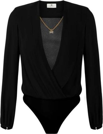Elisabetta Franchi Donna, Top, Nero, XL, new