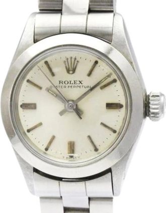 Rolex Pre-owned Orologio da polso 6618 - - Pre-owned - Donna - Beige - ONE SIZE