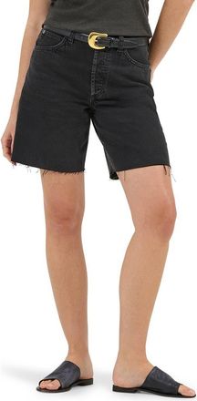 Lee Slouch Denim Bermuda Shorts in Dark Memory at Nordstrom, Size 31