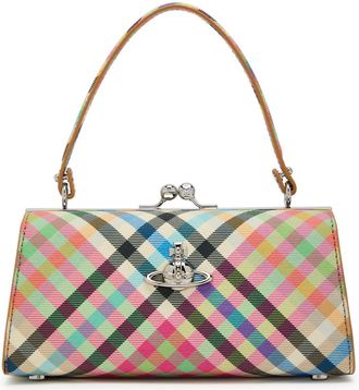 Vivienne Westwood Doll XL Plaid Faux Leather top Handle bag - Multicoloured - One Size