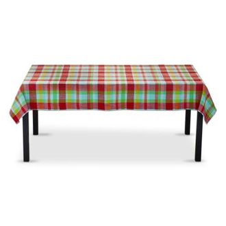 Tag Fresh Pick Plaid Tablecloth Multi Cotton Summer in Red at Nordstrom