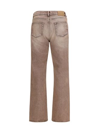Our Legacy Faded Wash Jeans - Brown