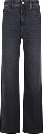 Patrizia Pepe Slim Fit Denim Jeans voor Heren - Dames - Loose Fit Jeans - Zwart - W27 - Denim - Jeans