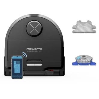 Rowenta Aspirador Robot Rowenta X-plorer Serie 220 Navegaci&oacute;n L&aacute;ser Fregado