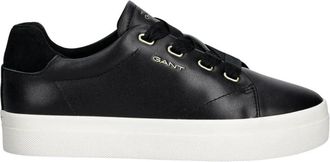 GANT Avona Sneakers - Dames - Sneakers - Zwart - 41 EU - Leer - Schoenen