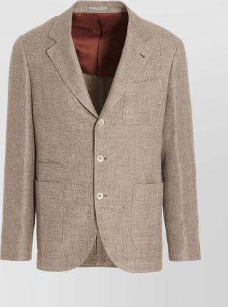 Brunello Cucinelli single breast blazer jacket
