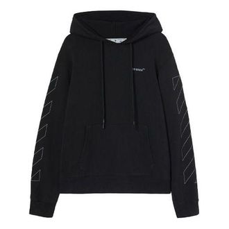 Off-white Mens Off-White SS22 Logo Loose Fit Black OMBB097C99FLE0011010