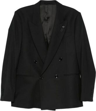 Lardini Blazers, male, Black, S, Jacket