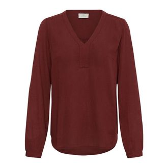 Kaffe Bluse - - Blouses & Shirts - Donna - Rosso - M