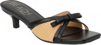 Matisse Footwear Womens Porter Kitten Heel Sandal In Black