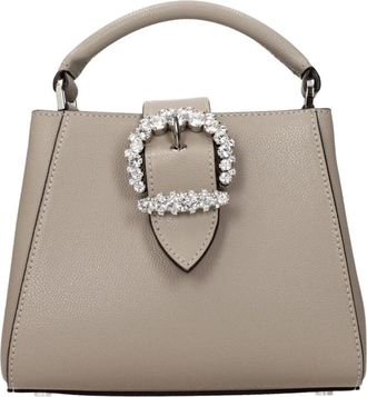 Jimmy Choo London Borsa Cherisi con Fibbia Decorata - - Bags - Donna - Grigio - ONE SIZE