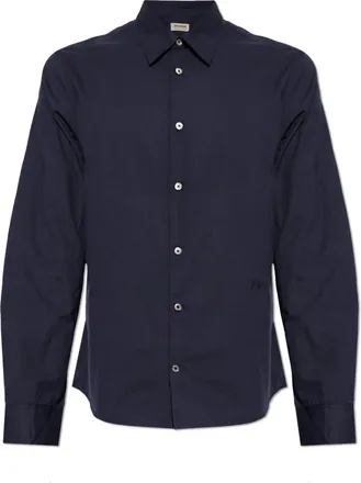 Zadig&Voltaire Overhemden, Heren, Blauw, XL, Katoen, Sid Shirt