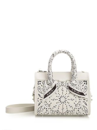 Amiri Micro Bandana Handbags White
